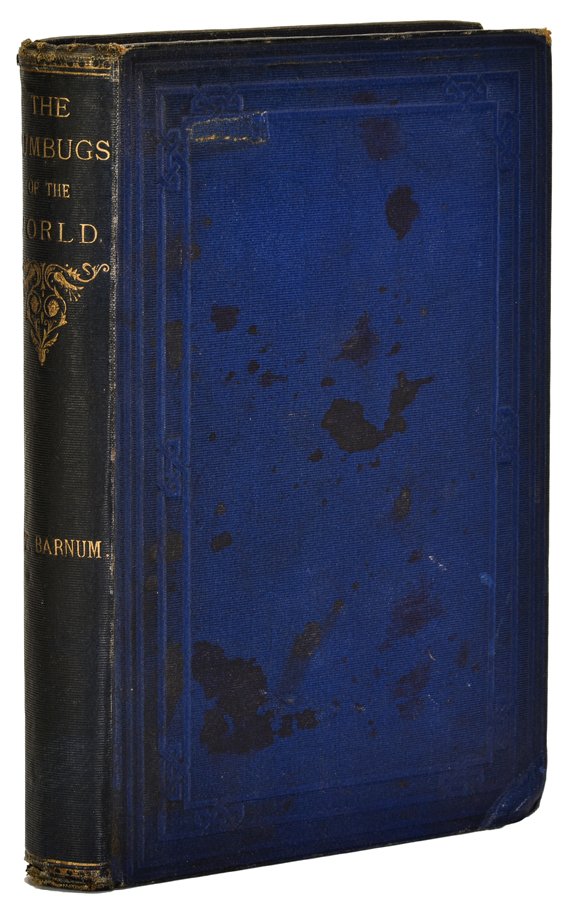 Barnum, P.T. The Humbugs of the World. London: John (1 of 2)