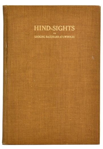 Dillon, John J. Hind-Sights, or Looking Backward at (1 of 1)