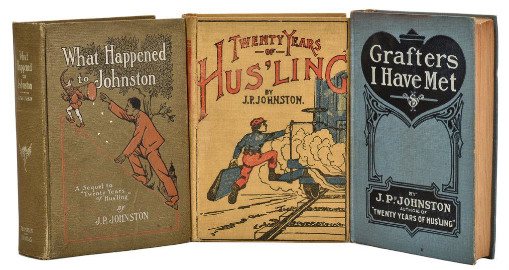Johnston, J.P. Three works on hustlers and gamblers. (1 of 1)
