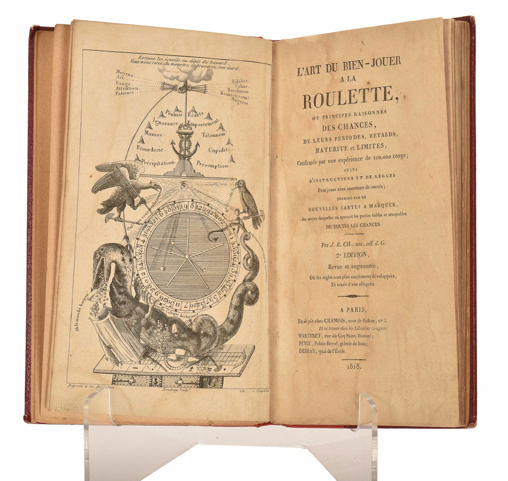 L’Art du Bien-Jouer a la Roulette, ou Principes (1 of 2)