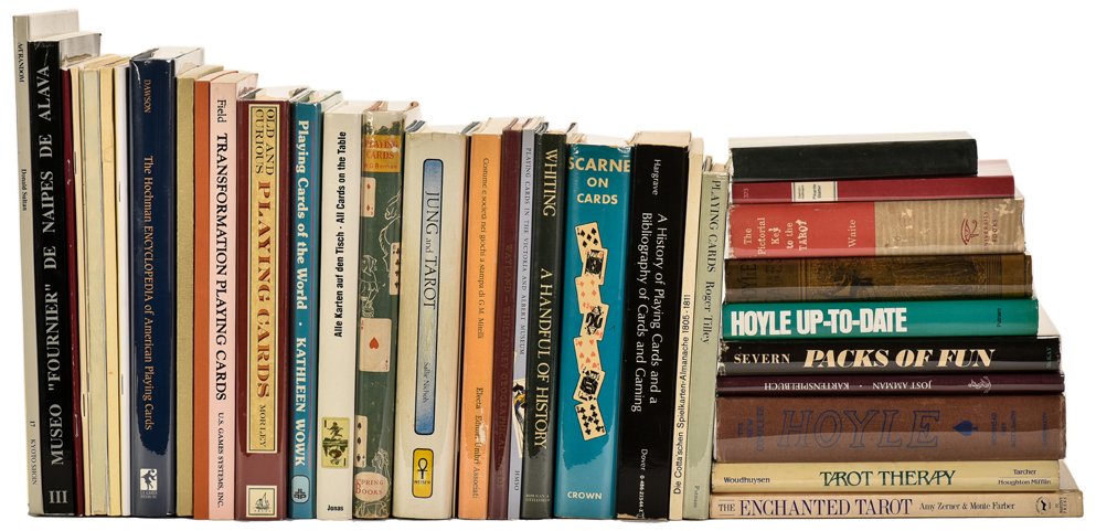 [Playing Cards] Collection of more than 40 books and (1 of 2)