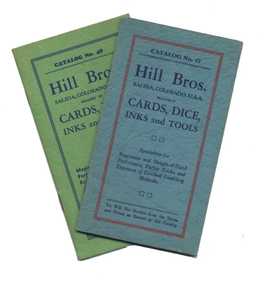 Hill Bros. Catalog No. 42 and 48: Cards, Dice, Inks and (1 of 1)