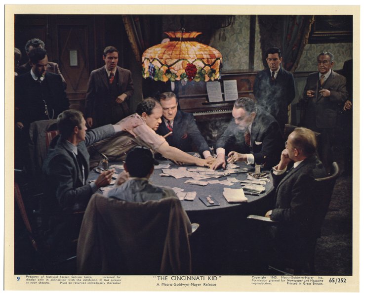 Collection of 44 Gambling-Related Movie Stills. (1 of 4)