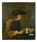 Oil Painting Depicting Seventeenth Century Young Man