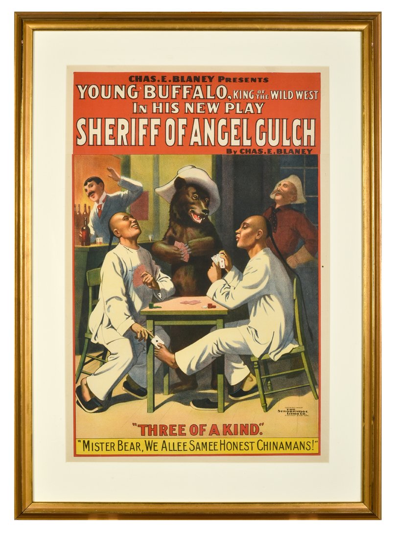 Sheriff of Angel Gulch Theatrical Poster. Cincinnati: (1 of 1)