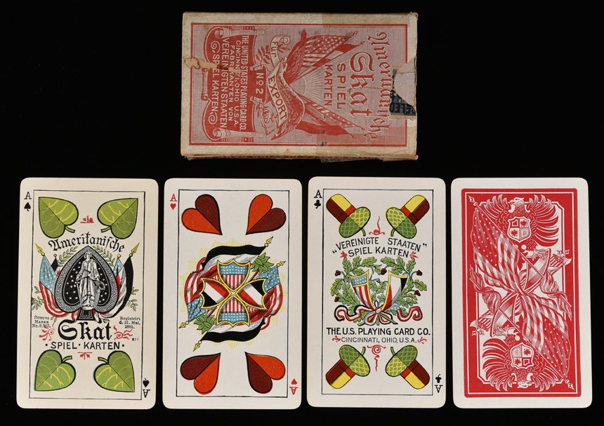 USPC “Skat #2 w/ German Faces”. Cincinnati, OH, ca. (1 of 1)