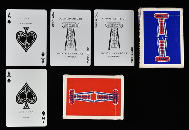 Two Original Decks, Jerry’s Nugget Casino Playing (1 of 1)