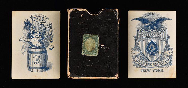 American Playing Card Co. Transparent Deck. New York, (1 of 2)