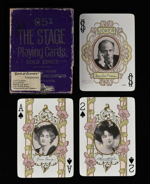 USPC “Stage #65X” Playing Cards. Cincinnati, OH, ca. (1 of 1)