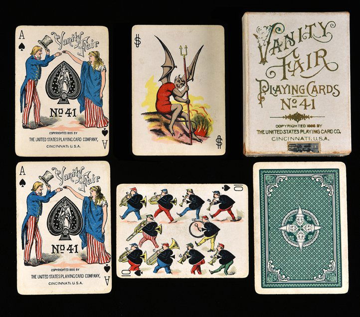 Two USPC “Vanity Fair” Decks. Cincinnati, ca. 1895. 1) (1 of 1)