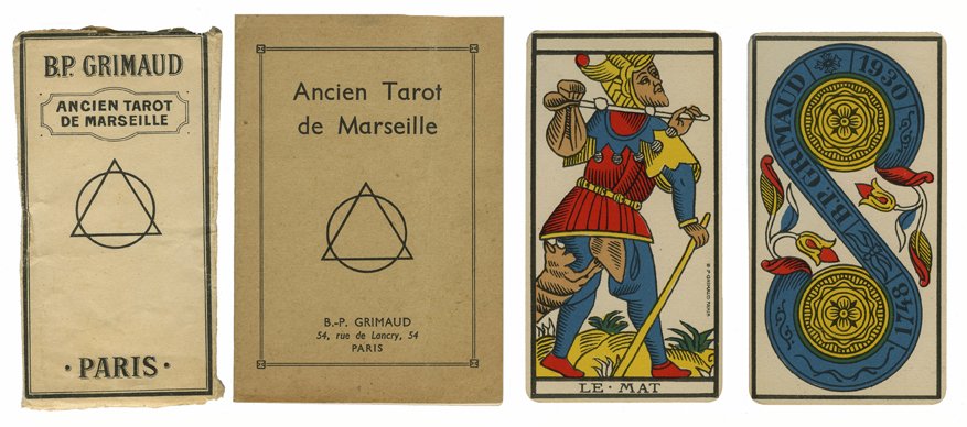Anciennes Cartes à Jouer B.P. Grimaud Superfines – Vers 1900 – Whist – Paris