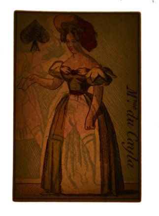 Erotic Translucent Pack of Playing Cards. French, ca.: Erotic Translucent Pack of Playing Cards. French, ca. 1830. 32/32. An erotic transparent deck also incorporating political satire. KS (Louis XVIII), KD (Charles X), KC (Louis XIV), KH (Napolean). Quee