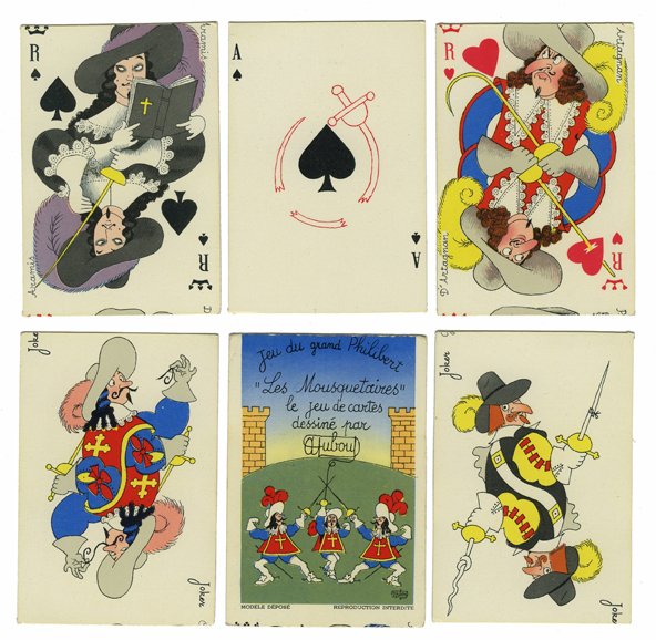 Philibert “Les Mousquetaires” Pack of Playing Cards. (1 of 1)