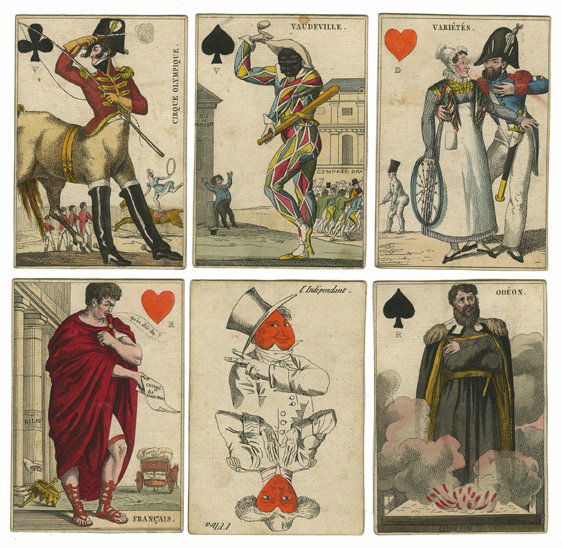 Jeu de Cartes a Rire de Thalia. Grandebes, Paris, ca. (1 of 1)