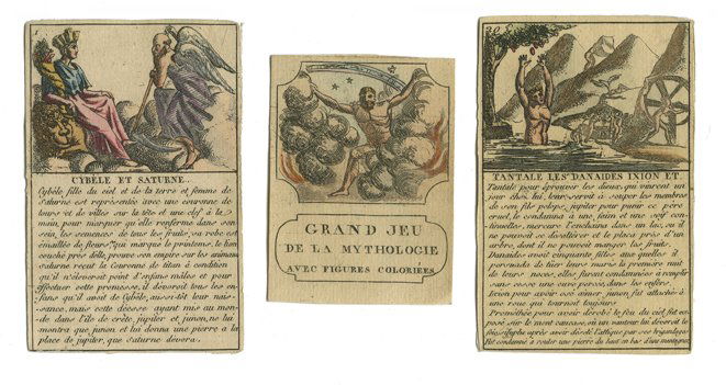 Great Game of Mythology, With Colored Figures. Maker (1 of 1)