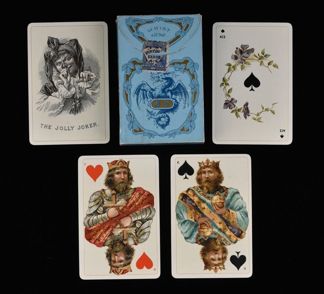 B. Dondorf “No. 184 Whist” Playing Cards. Frankfurt, (1 of 1)