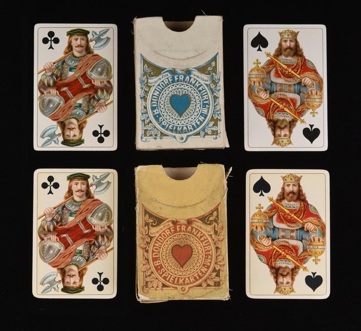 Two B. Dondorf “No. 150 Whist” Playing Cards. (1 of 1)