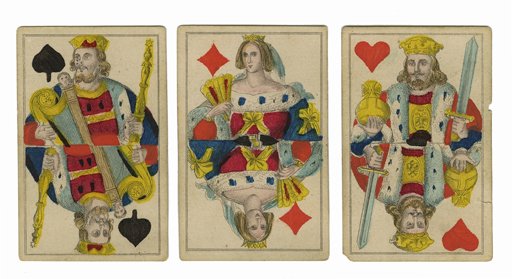 Maker Unknown. German (?), ca. 1870. 52. Patience deck (1 of 1)