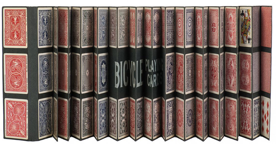 United States Playing Card Co. Salesman Sample Foldout (1 of 3)