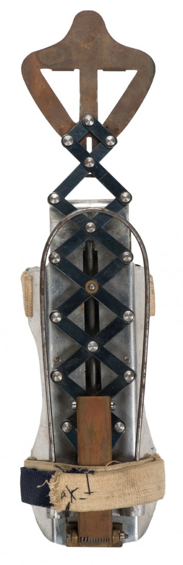 Arm Holdout. Graham, ca. 1950. Also known as a sleeve (1 of 2)