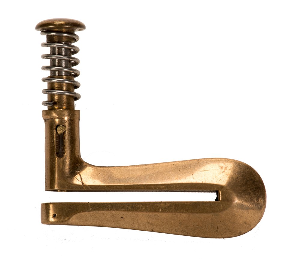 Brass Card Punch. Maker unknown, ca. 1910. Finely made (1 of 1)