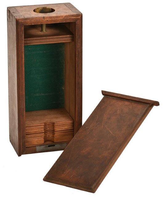 Faro Card Press. Maker unknown, ca. 1900. Very good. (1 of 1)