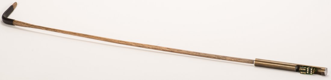 Croupier’s Dice Switching Stick. Maker unknown, ca. (1 of 3)