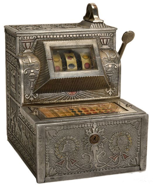 Puritan Bell With Key. Mills Novelty Co., Chicago, ca. (1 of 2)