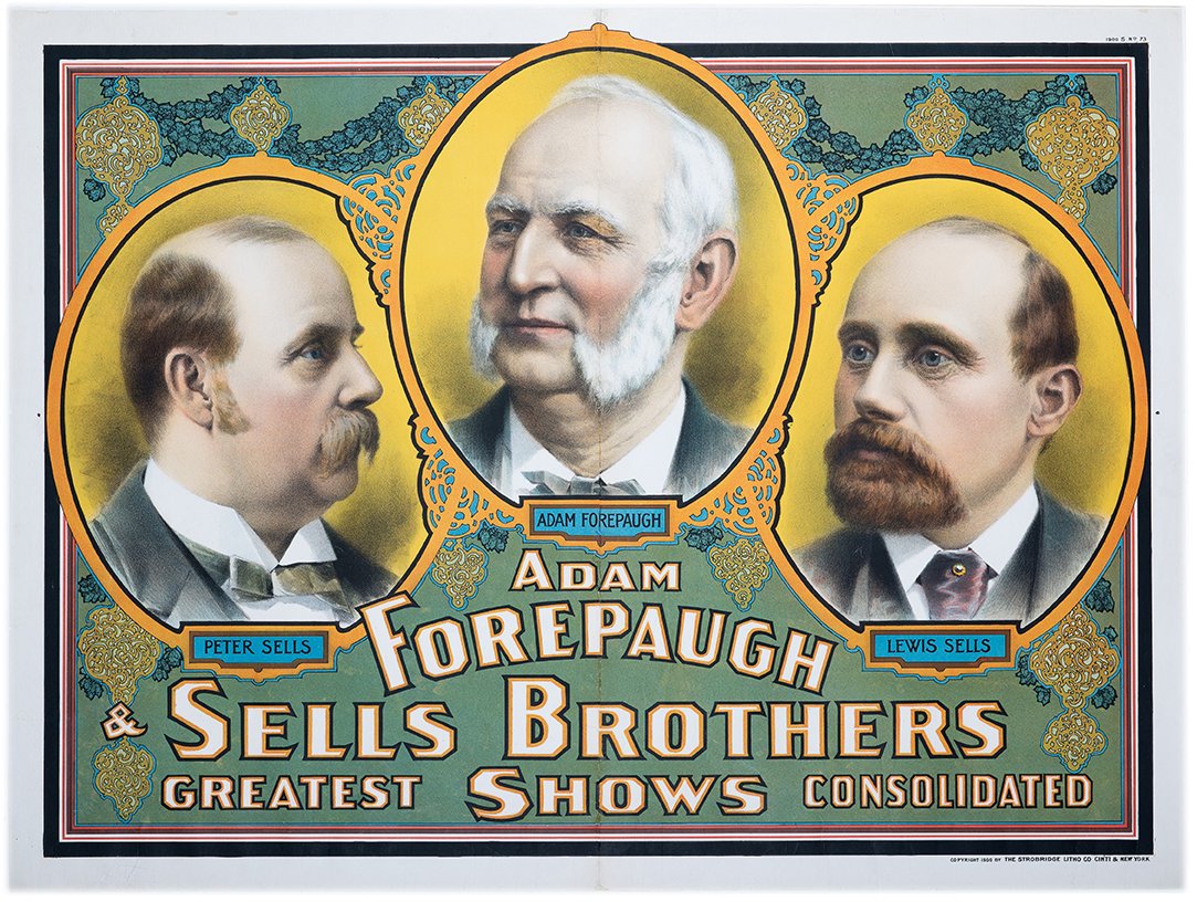 Adam Forepaugh and Sells Brothers/Portraits of (1 of 1)