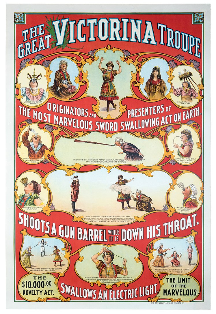The Great Victorina Troupe. Newport, KY: Donaldson (1 of 1)