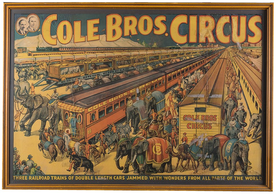 Cole Bros. Wonders From All Parts of the World Circus (1 of 1)