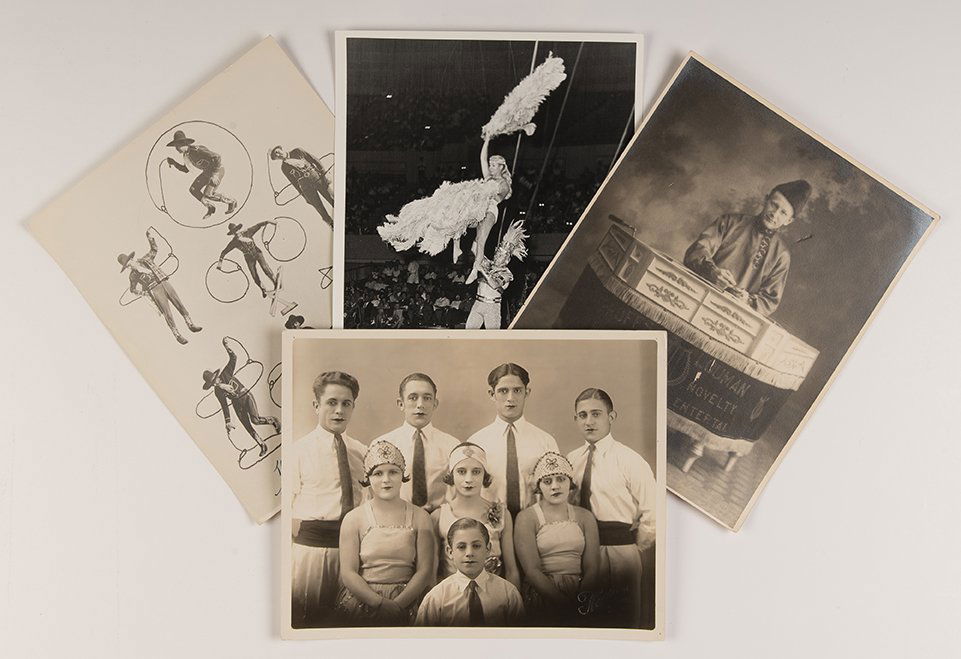 Collection of Circus Postcards. 1910s – 1960s. (1 of 2)