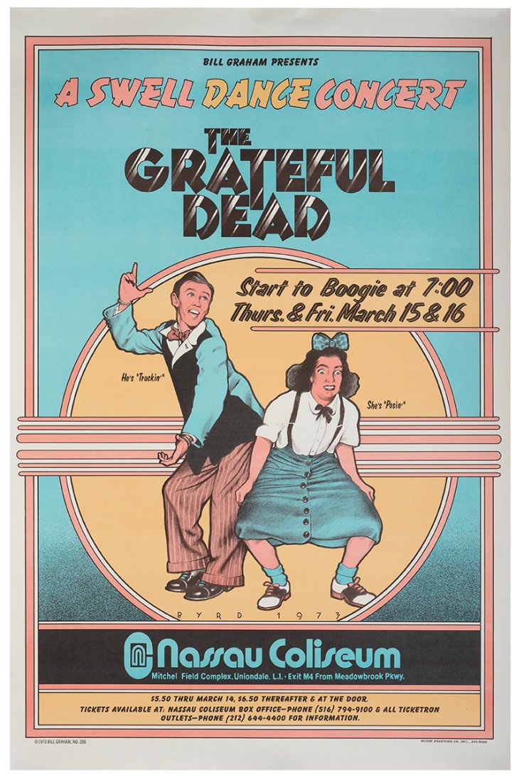 Byrd, David (American, b. 1941). The Grateful Dead. A (1 of 1)