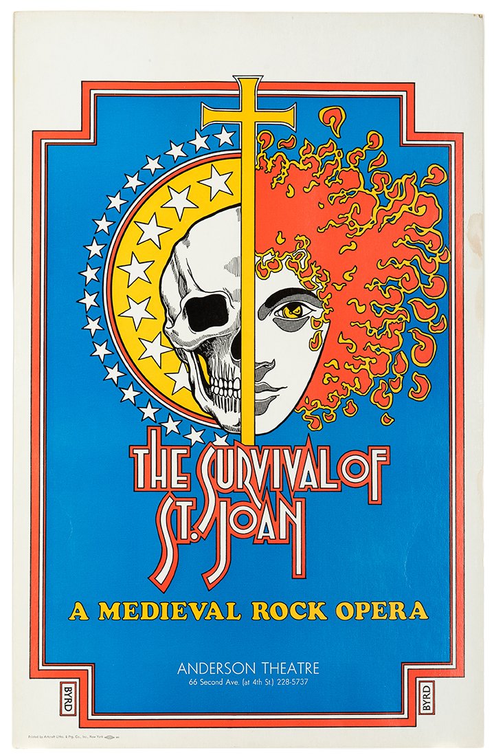 Byrd, David. The Survival of St. Joan. 1971. Window (1 of 1)