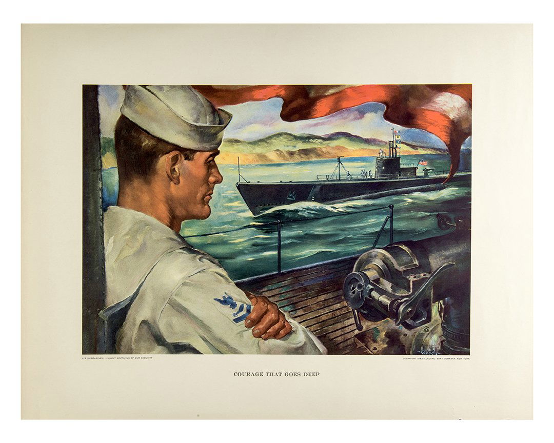 Courage that Goes Deep. Electric Boat Company, NY, (1 of 1)