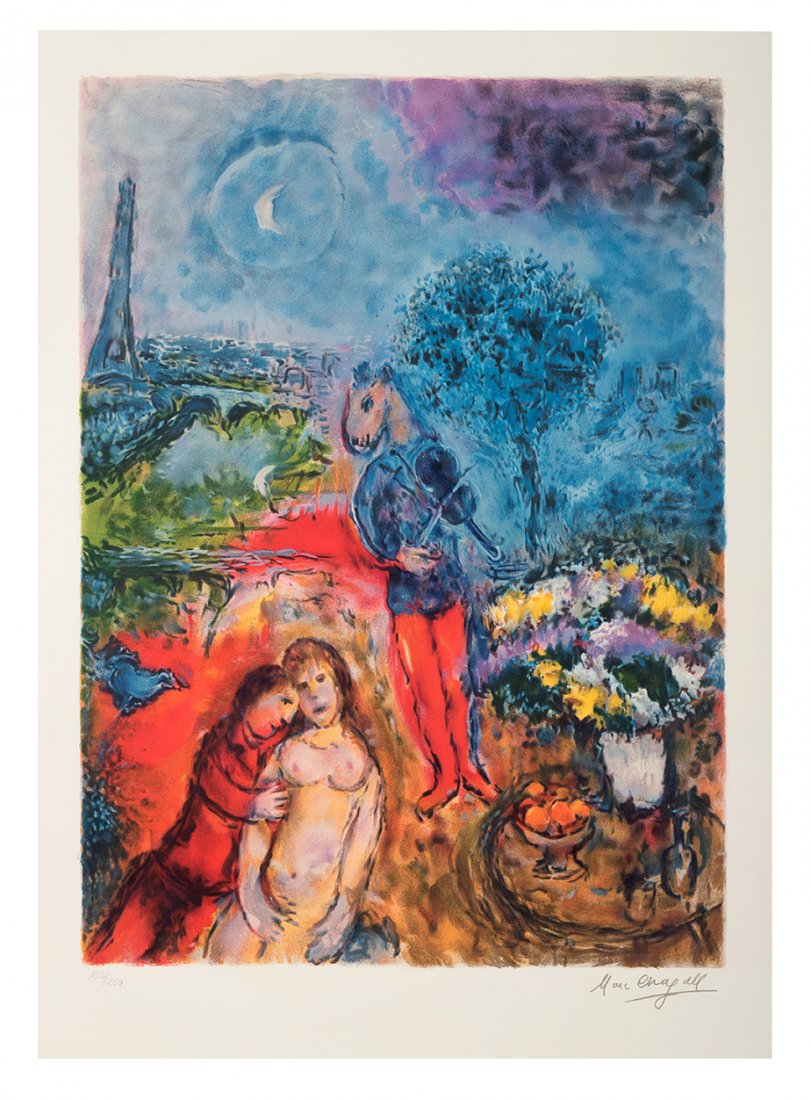 Chagall, Marc (French, 1887 – 1985). Eiffel Tower (1 of 1)