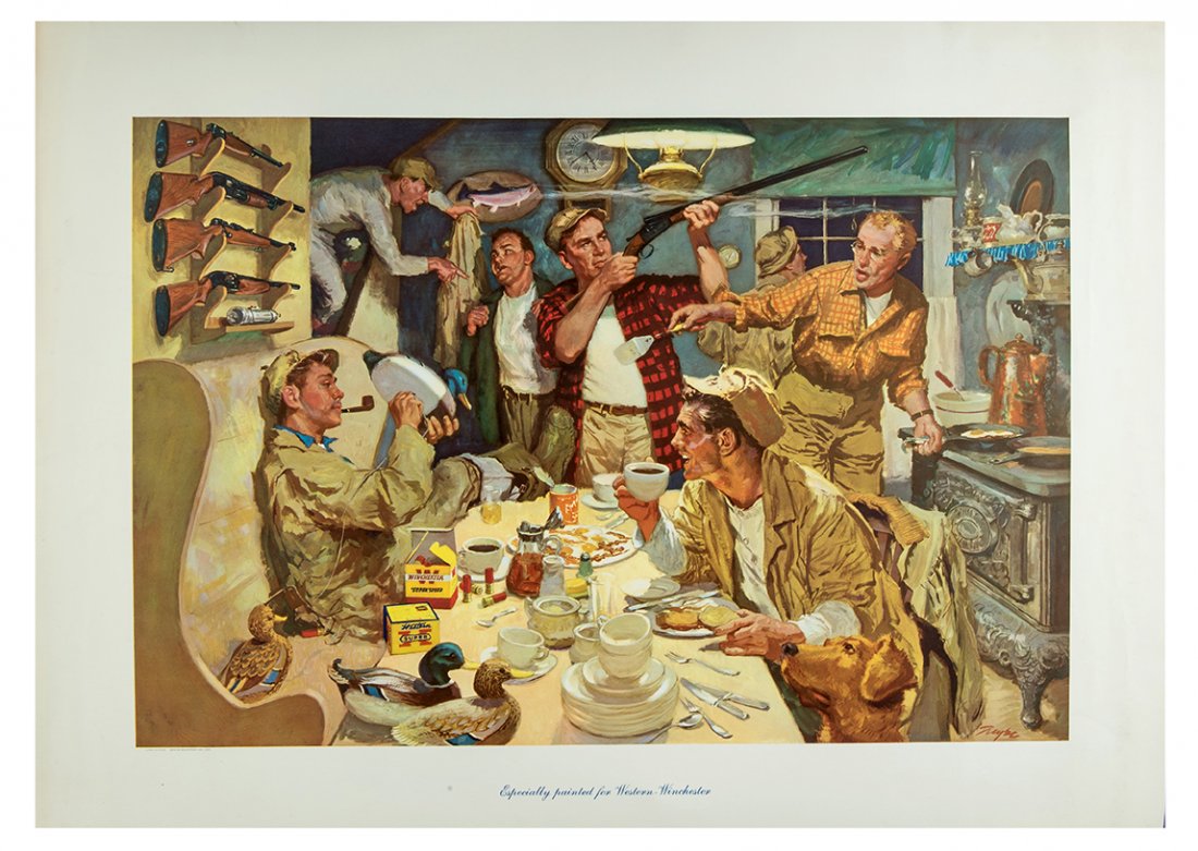 500. Western Winchester Breakfast at the Hunting Cabin. (1 of 1)