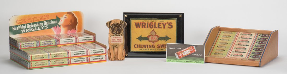 544. Six Wrigley Chewing Gum Items. Including a (1 of 1)