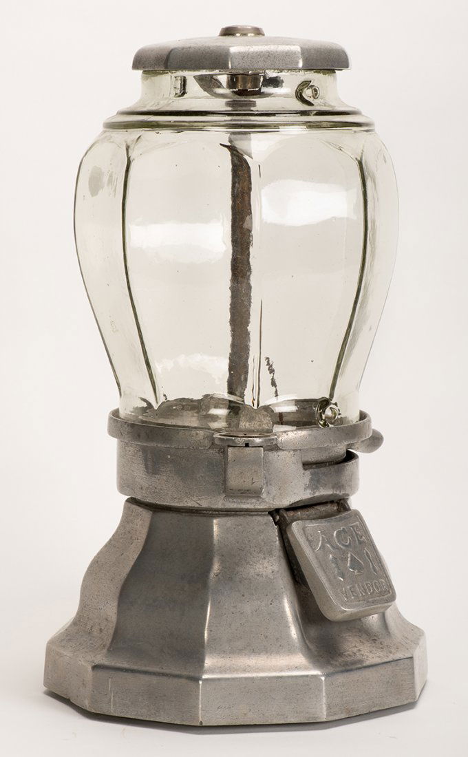 635. One Cent Ace Model 43 Gumball Machine. American: (1 of 1)