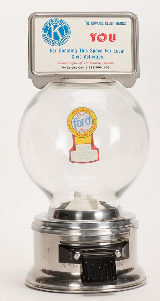 638. One Cent Ford Gumball Machine. Lockport, NY: Ford (1 of 1)