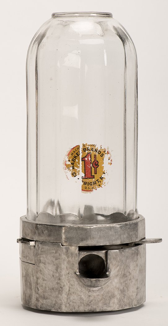 642. One Cent Gumball Machine. American: Vendex [?], (1 of 1)