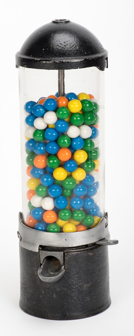 646. One Cent Grandbois Gumball Machine. Kalamazoo, MI: (1 of 1)