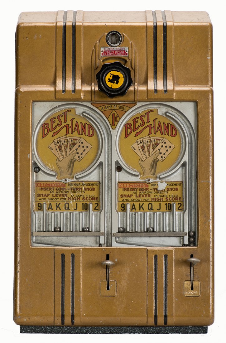 691. One Cent Best Hand Machine. Chicago: Daval (1 of 1)