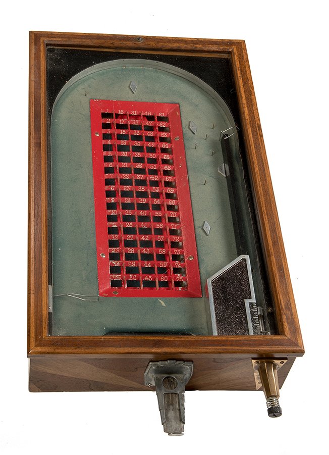 703. Five Cent Counter Top and Pre Flipper Pinball (1 of 1)