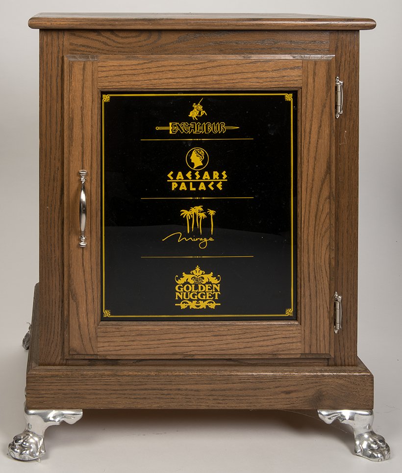 710. Caesars Palace Slot Machine Stand. 29” tall. Very: 710. Caesars Palace Slot Machine Stand. 29” tall. Very good.