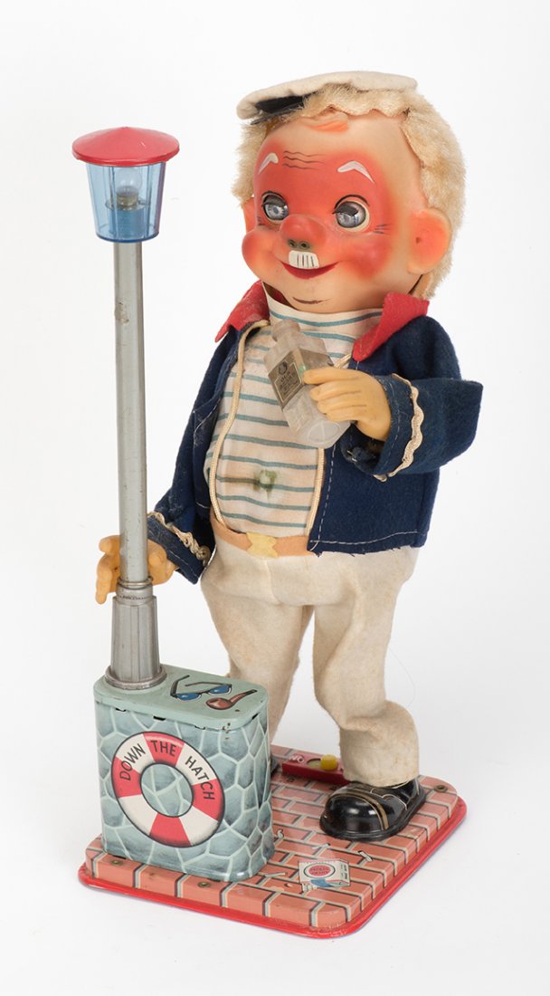 858. Drinking Captain Toy. Japan, Amico, 1950s. Battery (1 of 1)