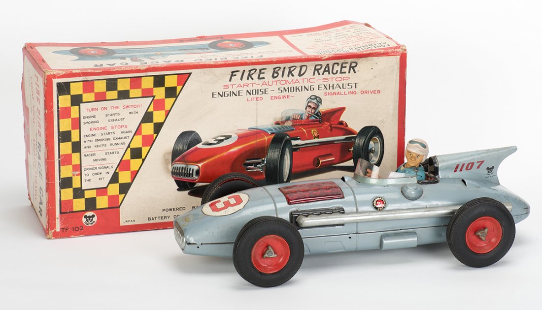 869. Fire Bird Race Car Toy. Japan, Tomiyama, 1950s. (1 of 1)