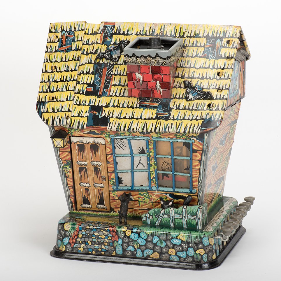 879. Hootin Hollow Haunted House Toy. New York, Marx, (1 of 1)