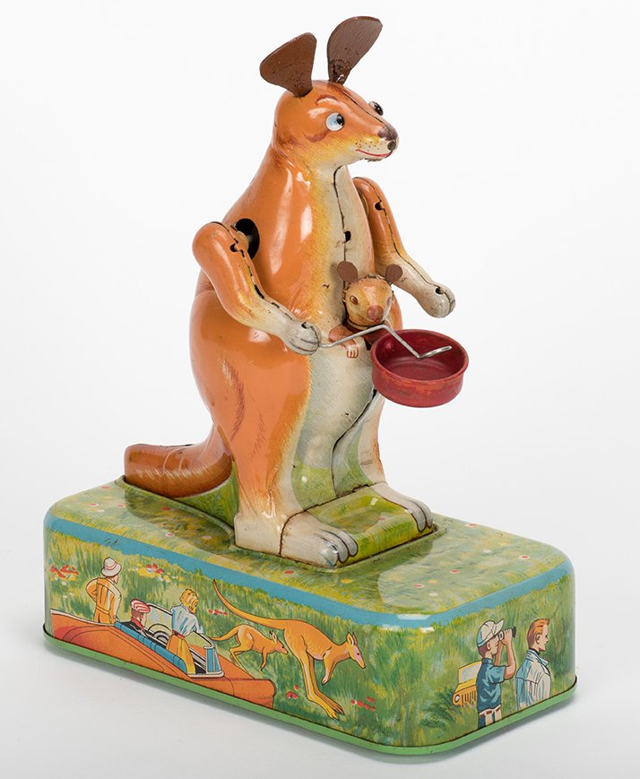 887. Bubble Blowing Kangaroo. Japan, Modern Toys, ca. (1 of 1)