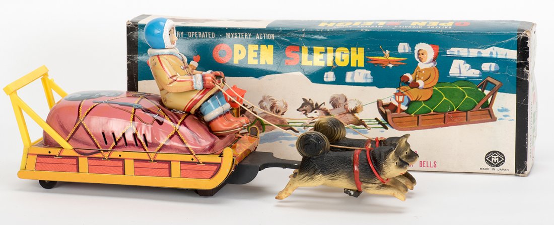 916. Open Sleigh Toy. Japan, Modern Toys, 1950s. (1 of 1)